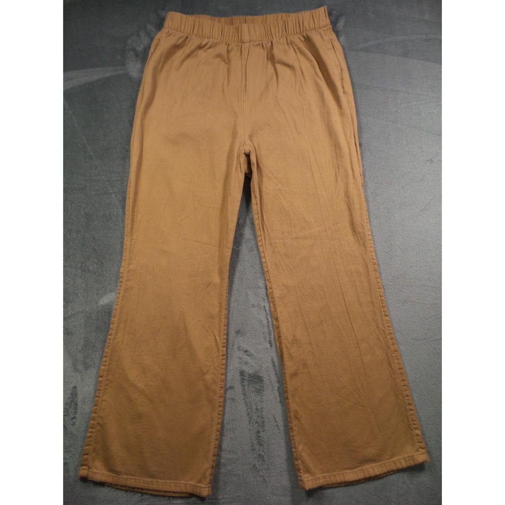 American Eagle Outfitters Wide Leg Pants in Brown/Tan